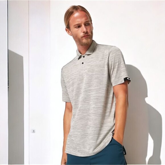 Oakley Gravity Pro Black Out Performance Regular Fit Golf Polo Shirt, Size 3XL - Picture 1 of 9